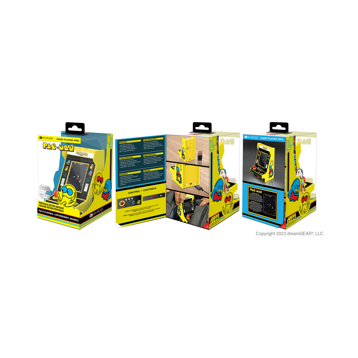 NANO PLAYER 4,8" PAC-MAN PORTABLE