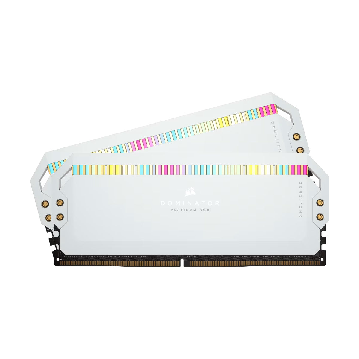 CORSAIR DOMINATOR RGB DDR5 32GB (2 x 16GB) DDR5 6200 CL36-39-39-76 1.30V Intel XMP - WHITE