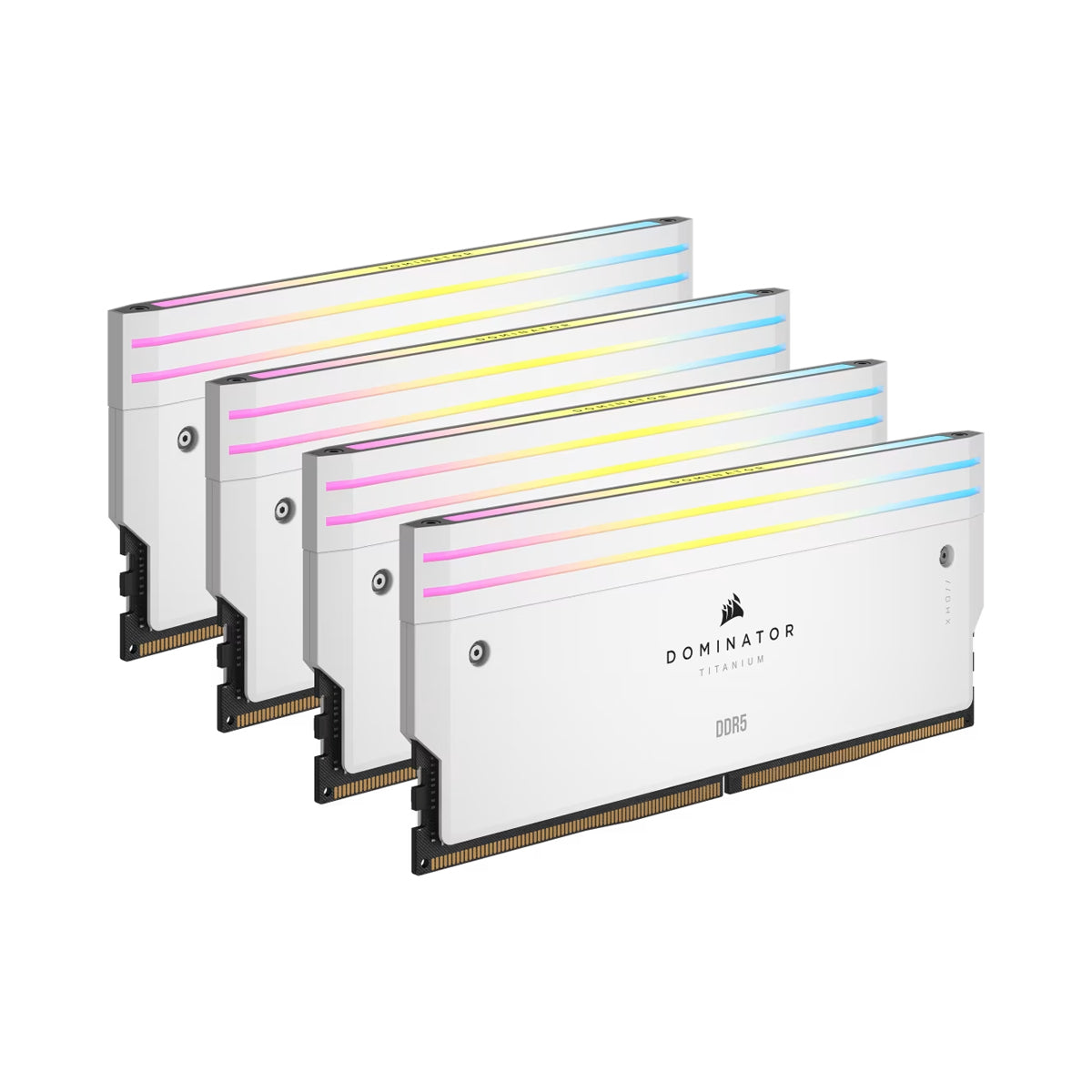 CORSAIR DOMINATOR TITANIUM 64GB (4 x 16GB) DDR5 6400 CL32-40-40-84 1.40V Intel XMP - WHITE