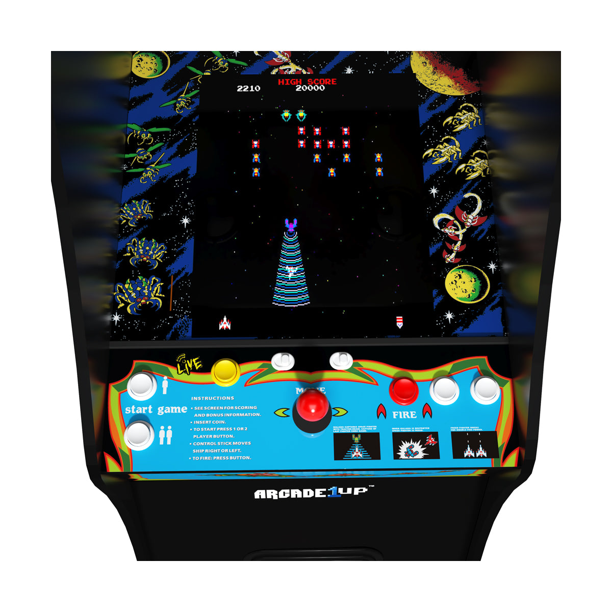 Arcade Galaga Deluxe