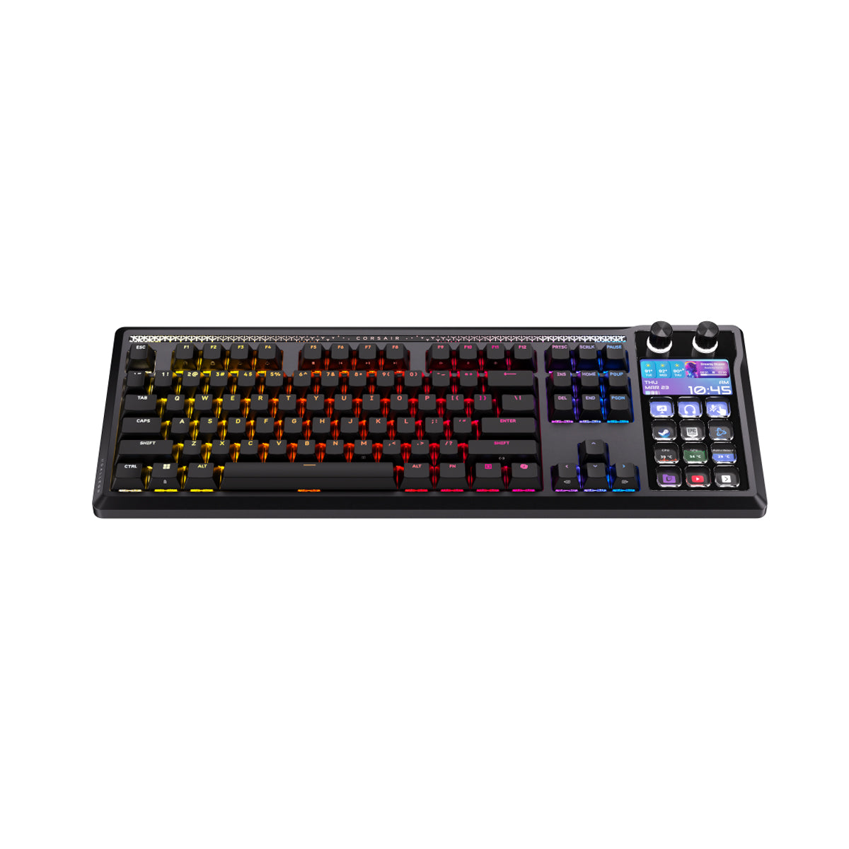 CORSAIR GALLEON 100 SD - Tastiera meccanica integrata Stream Deck