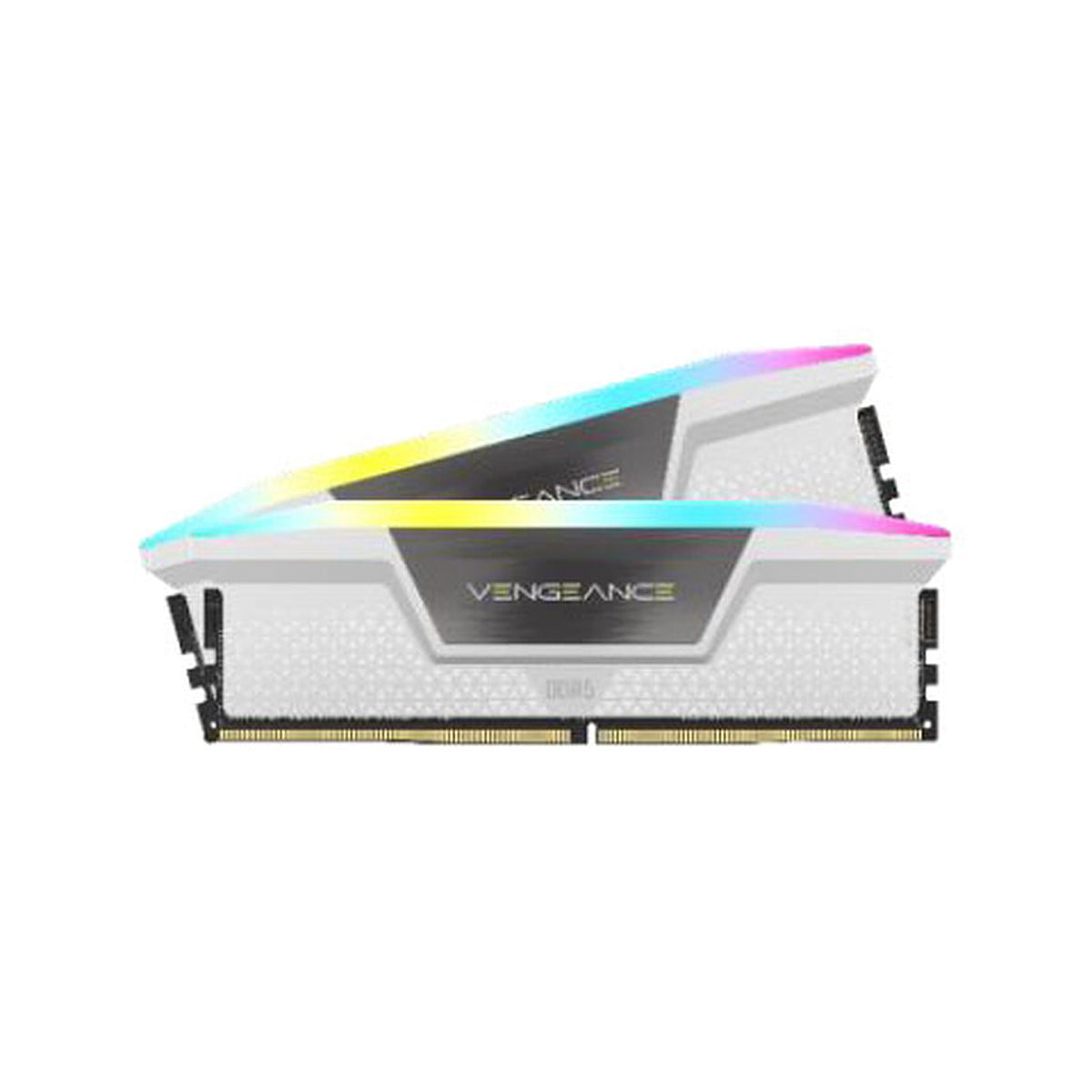 CORSAIR VENGEANCE RGB DDR5 32GB (2 x 16GB) DDR5 5600 CL40-40-40-77 1.25V Intel XMP - WHITE