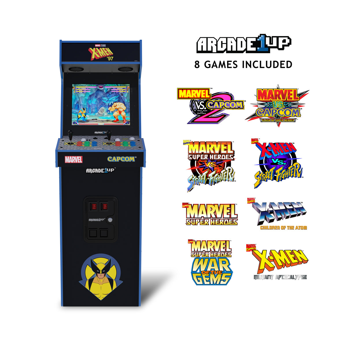 Arcade1up X-Men 97DELUXE Arcade Machine
