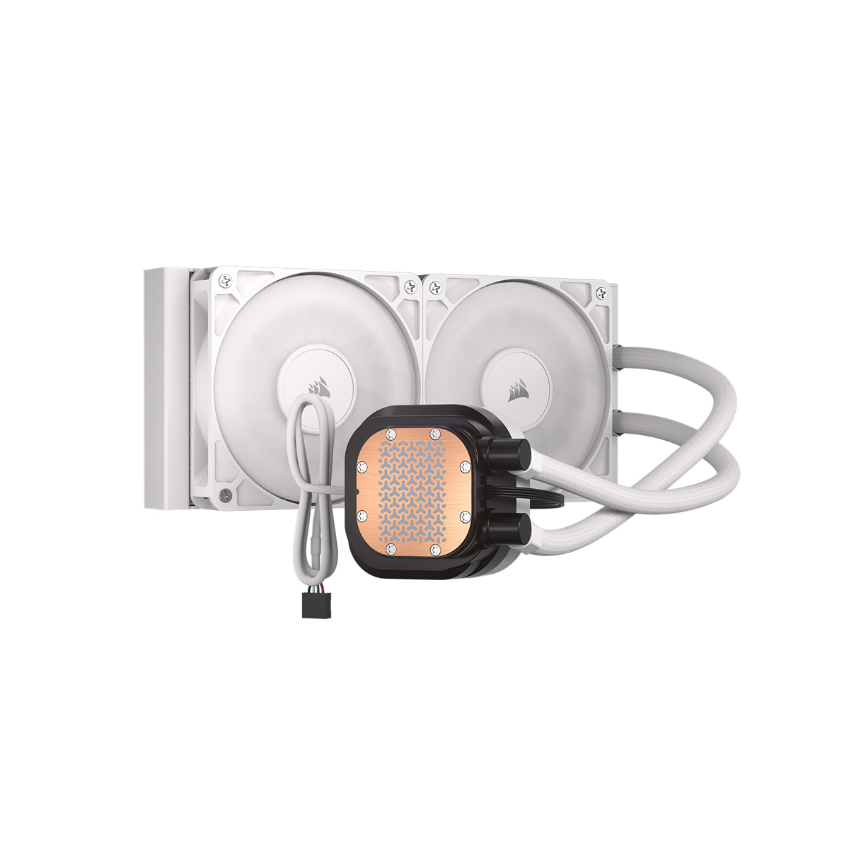 CORSAIR NAUTILUS 240 LCD White, 240mm Radiator, Liquid CPU Cooler