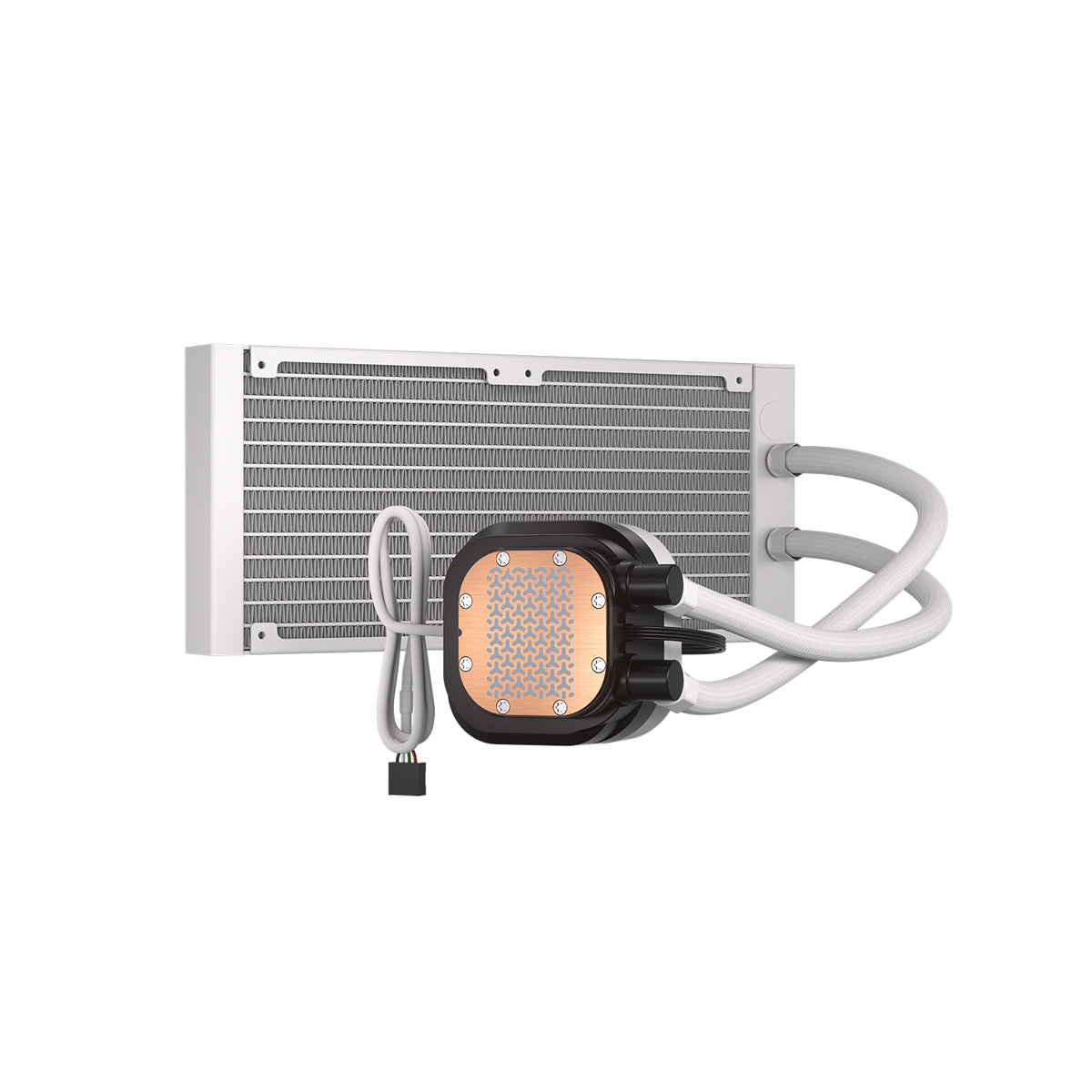 CORSAIR NAUTILUS 240 LCD White, 240mm Radiator, Liquid CPU Cooler