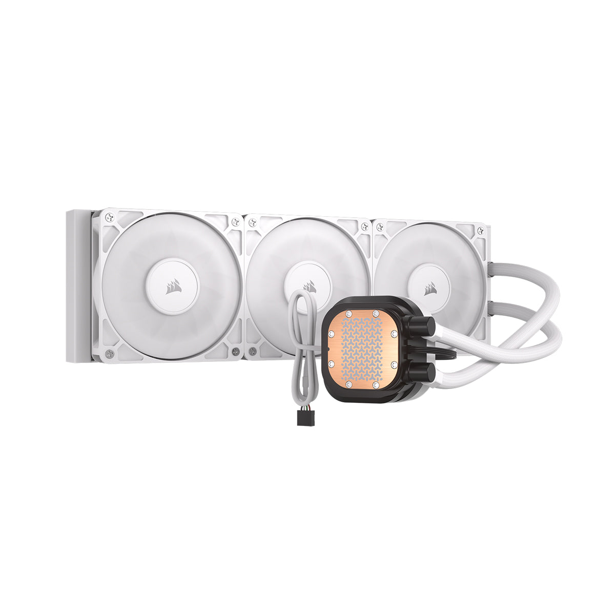 CORSAIR NAUTILUS 360 LCD White, 360mm Radiator, Liquid CPU Cooler