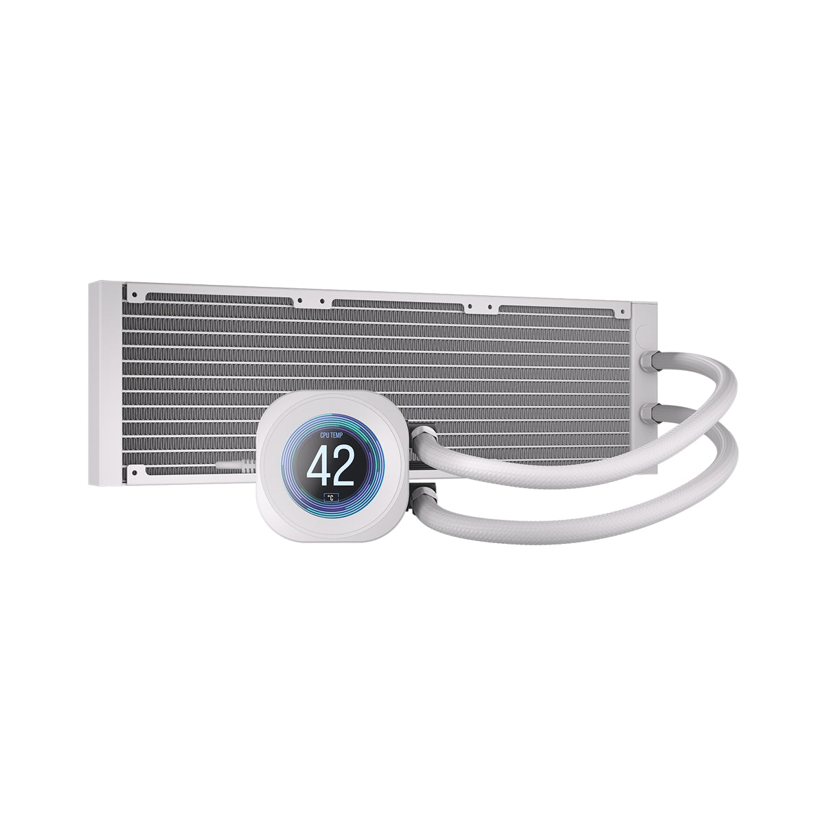 CORSAIR NAUTILUS 360 LCD White, 360mm Radiator, Liquid CPU Cooler