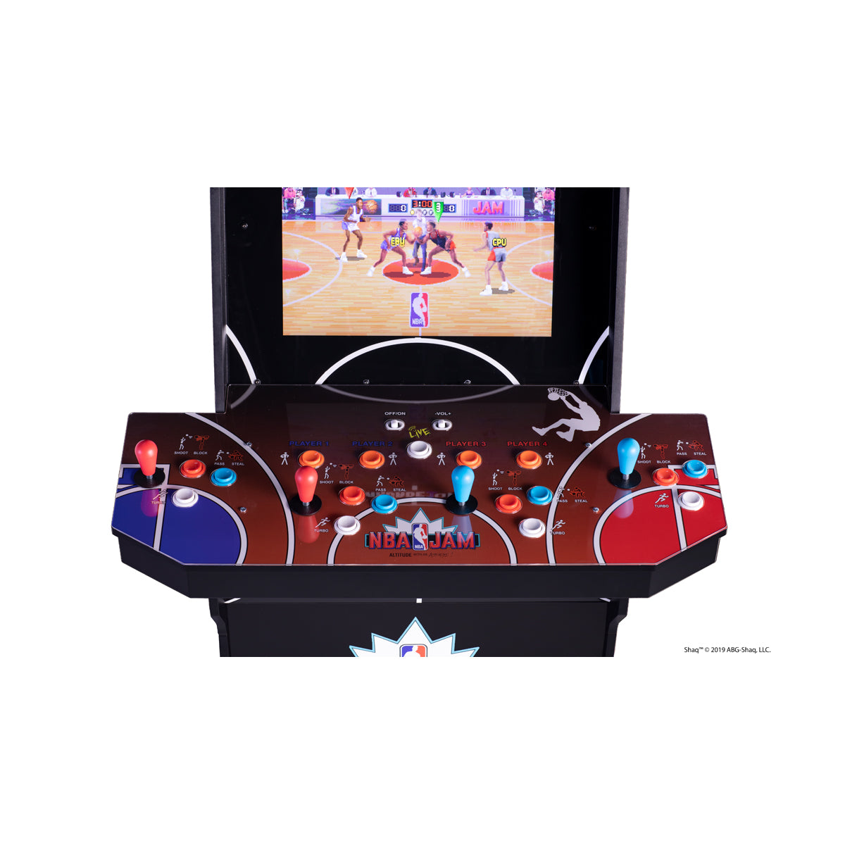 NBA JAM ARCADE GAME SHAQ EDITION