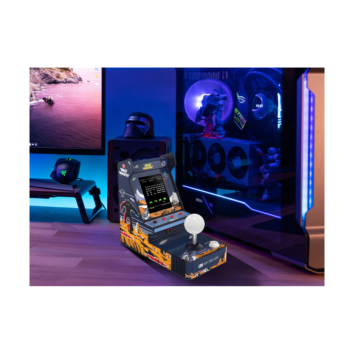 JOYSTICK PLAYER 6.8" SPACE INVADERS