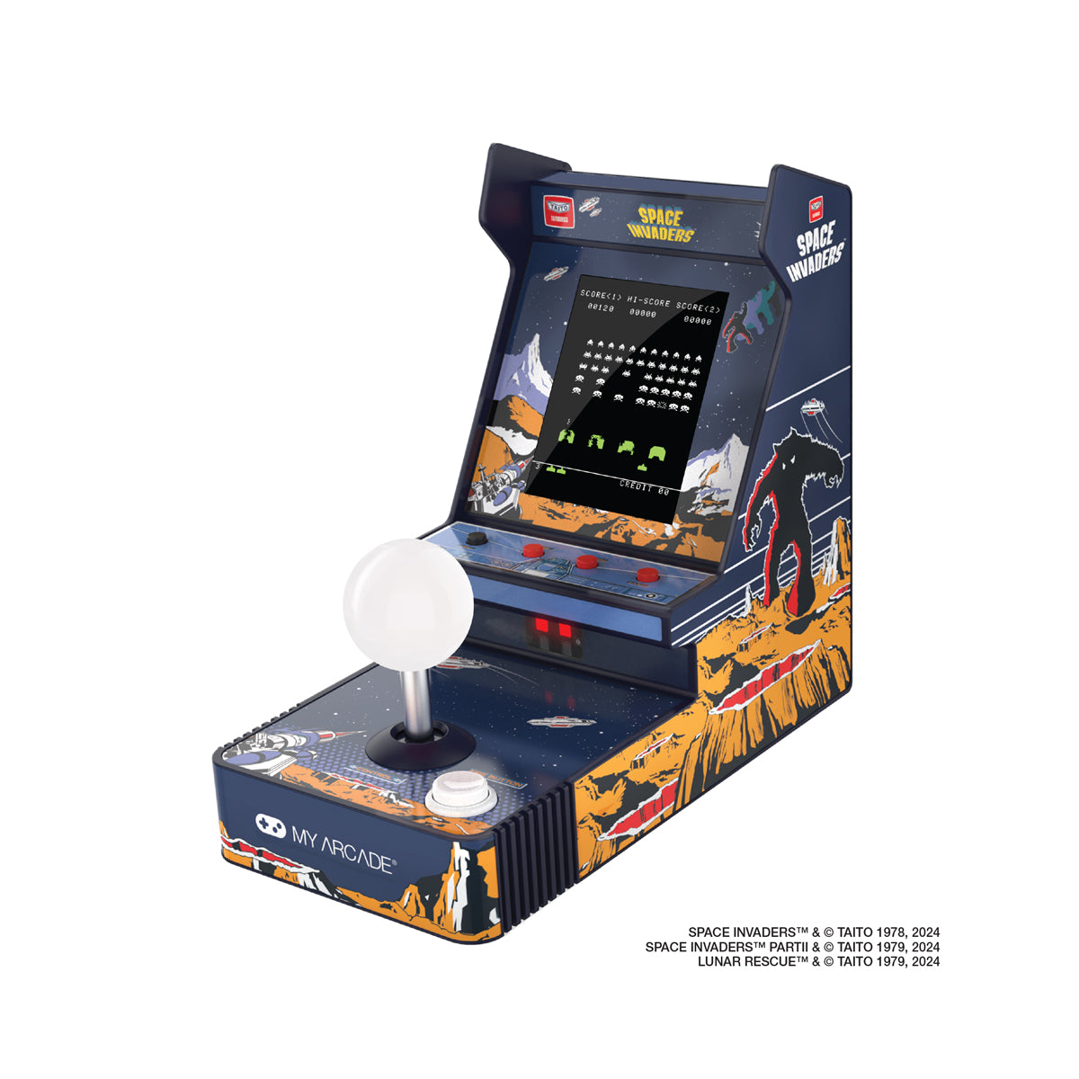 JOYSTICK PLAYER 6.8" SPACE INVADERS