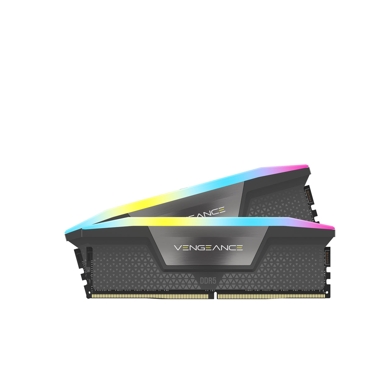 CORSAIR VENGEANCE RGB DDR5 96GB (2 x 48GB) DDR5 6000 CL36-44-44-96 1.40V AMD EXPO & Intel XMP - Grey