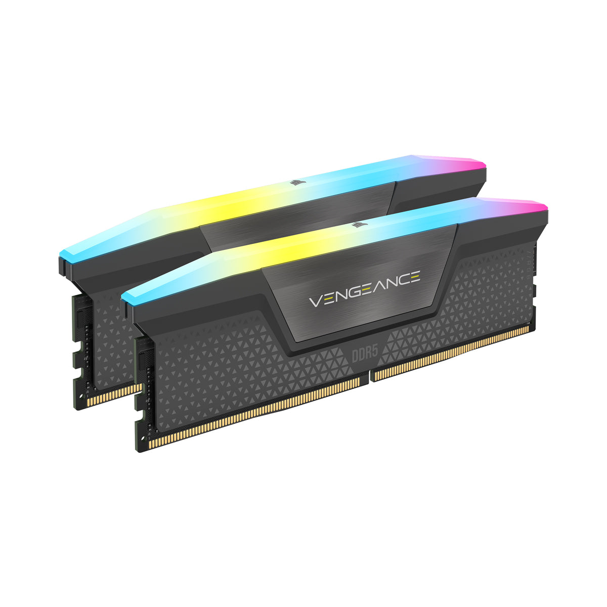 CORSAIR VENGEANCE RGB DDR5 96GB (2 x 48GB) DDR5 6000 CL36-44-44-96 1.40V AMD EXPO & Intel XMP - Grey