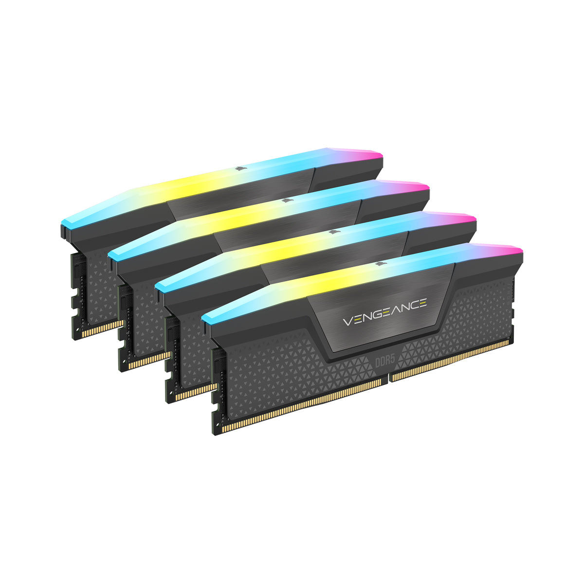 CORSAIR VENGEANCE RGB DDR5 96GB (2 x 48GB) DDR5 6000 CL36-44-44-96 1.40V AMD EXPO & Intel XMP - Grey