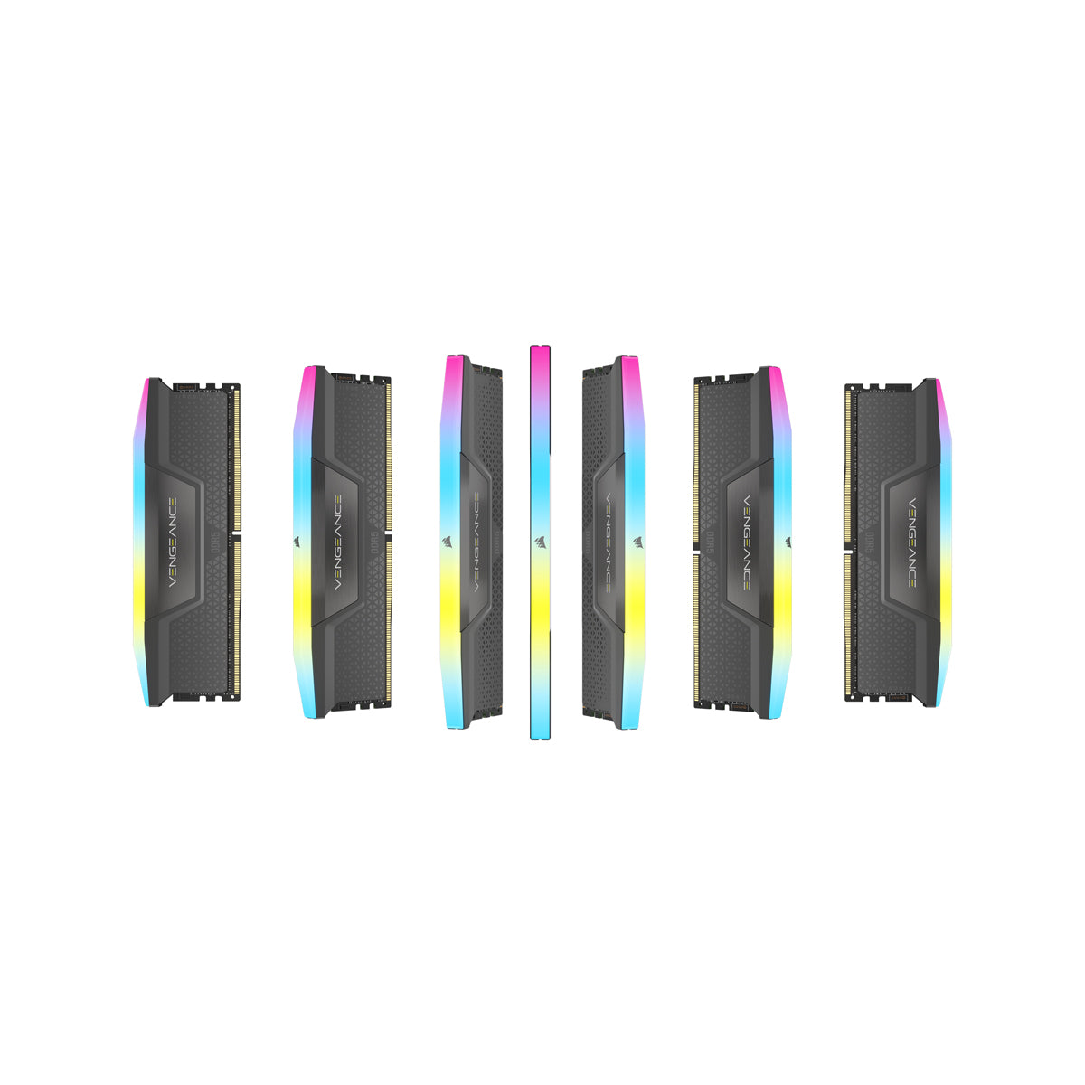 CORSAIR VENGEANCE RGB DDR5 96GB (2 x 48GB) DDR5 6000 CL36-44-44-96 1.40V AMD EXPO & Intel XMP - Grey