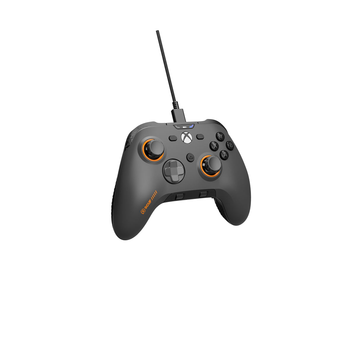 Controller cablato TMR ad alte prestazioni SCUF VALOR per PC, Xbox Series X|S e Xbox One – Grigio acciaio