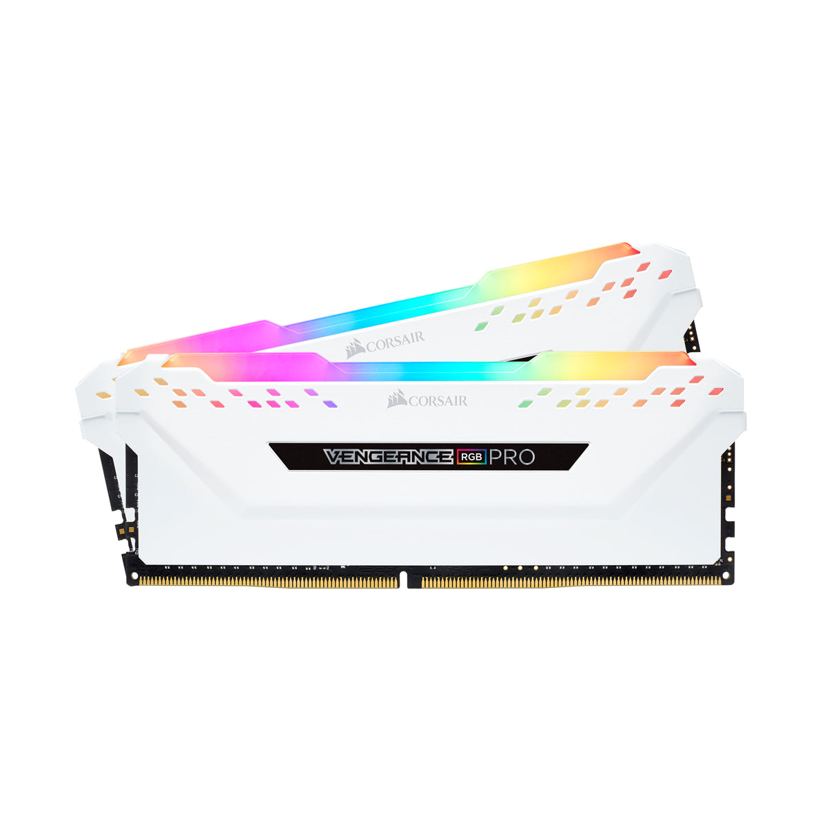 CORSAIR VENGEANCE RGB PRO 16GB (2x8GB) DDR4 3200 (PC4-25600) C16 1.35V - White