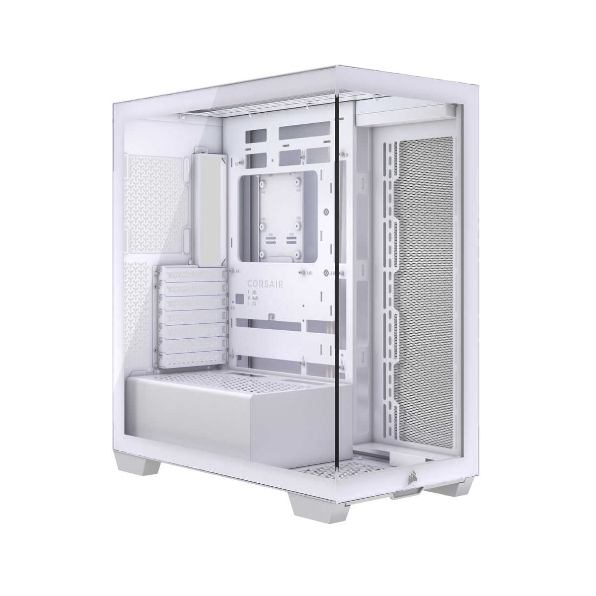 CORSAIR 3500X Tempered Glass Mid-Tower, White