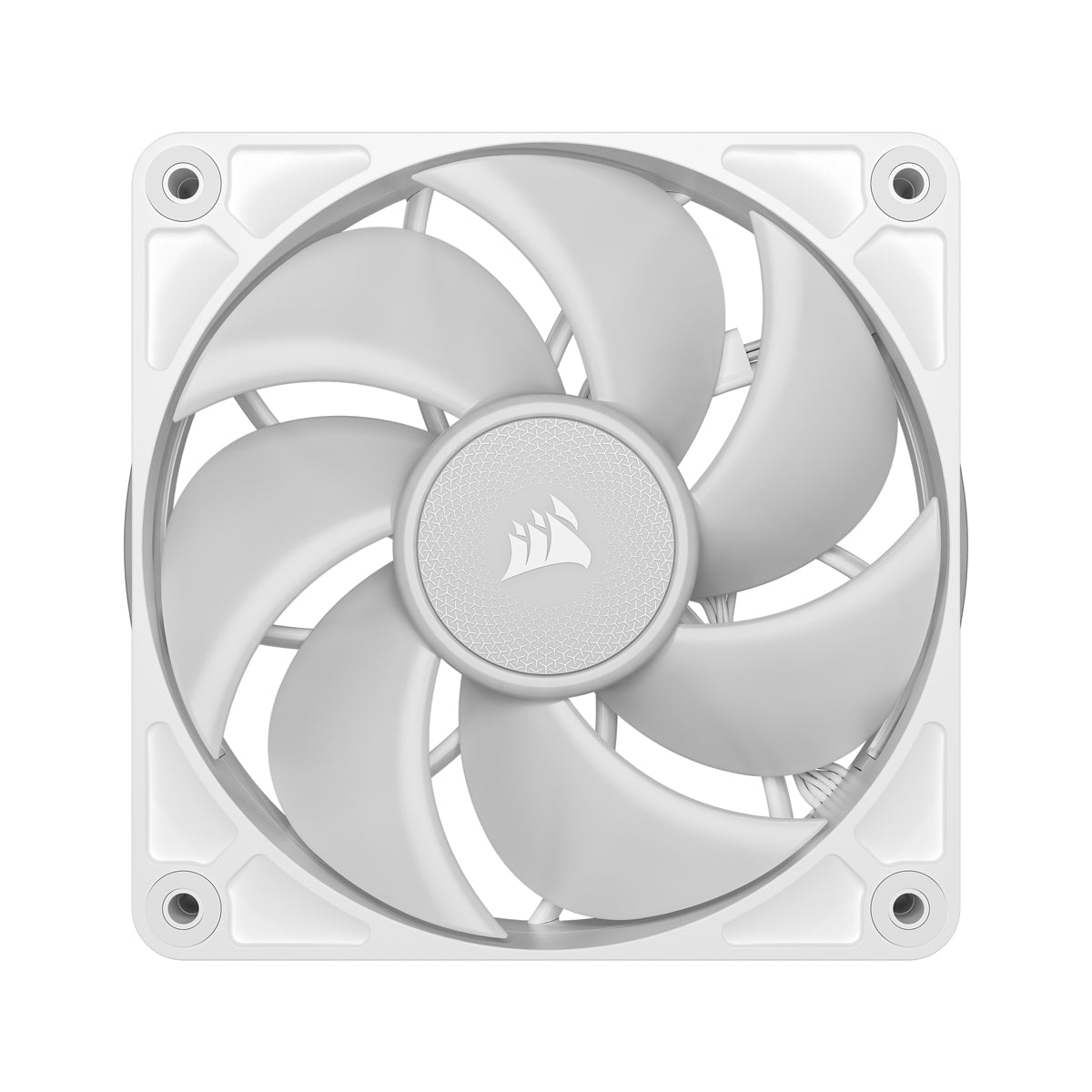 CORSAIR RX MAX RGB Series, iCUE LINK RX120 MAX RGB White, 120mm RGB Fan, Single Fan