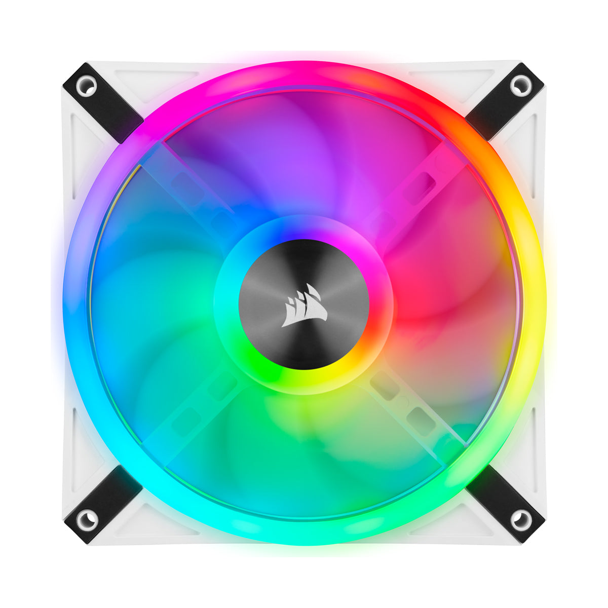 CORSAIR QL140 RGB White Double