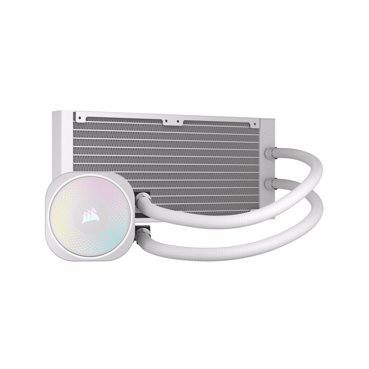 CORSAIR NAUTILUS 240 ARGB White, 240mm Radiator, Liquid CPU Cooler