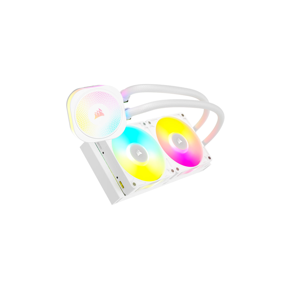 CORSAIR iCUE LINK TITAN 240 RX RGB White AIO, 240mm Radiator, Liquid CPU Cooler