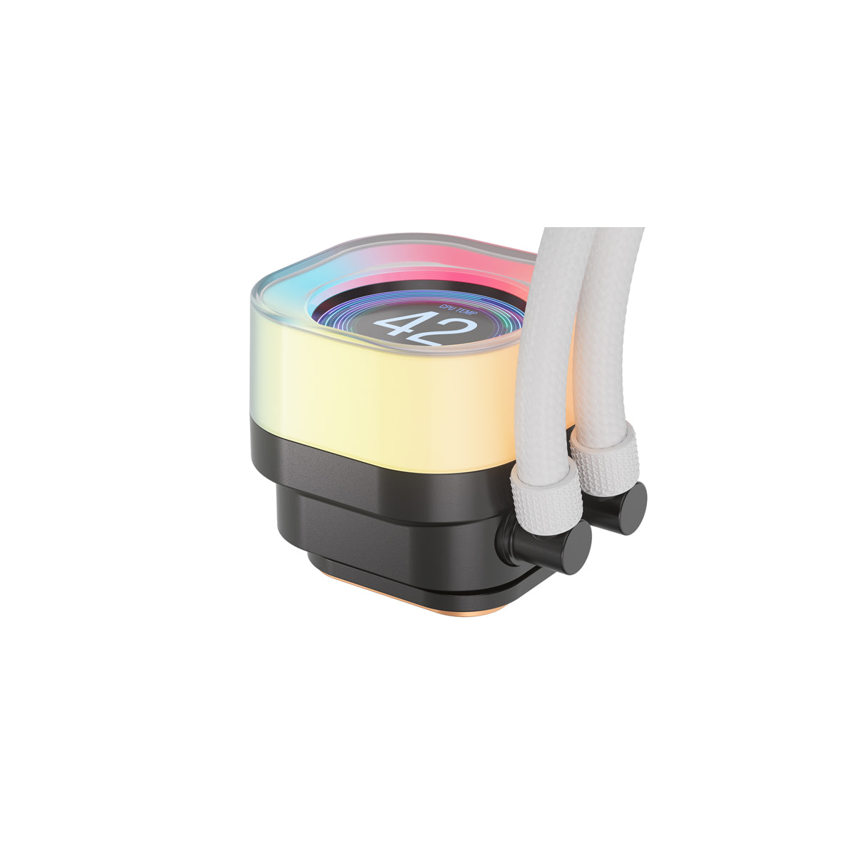 CORSAIR iCUE LINK TITAN 360 RX LCD White AIO, 360mm Radiator, Liquid CPU Cooler
