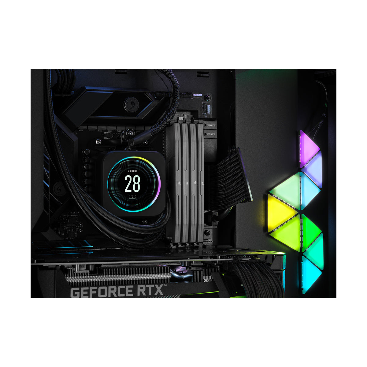 CORSAIR VENGEANCE DDR5 32GB (2 x 16GB) DDR5 5200 CL40-40-40-77 1.25V Intel XMP & AMD EXPO - GREY