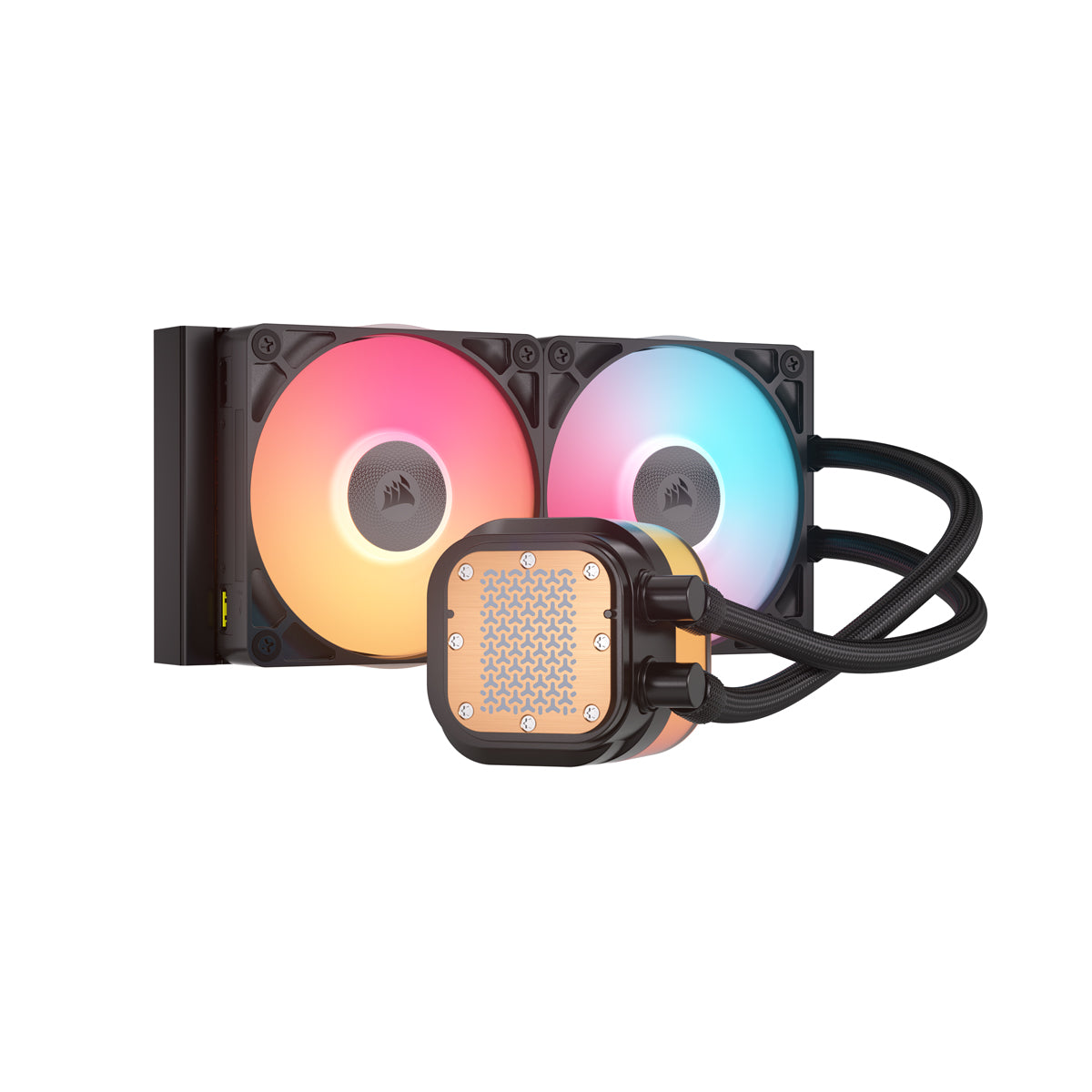 CORSAIR iCUE LINK TITAN 240 RX LCD AIO, 240mm Radiator, Liquid CPU Cooler