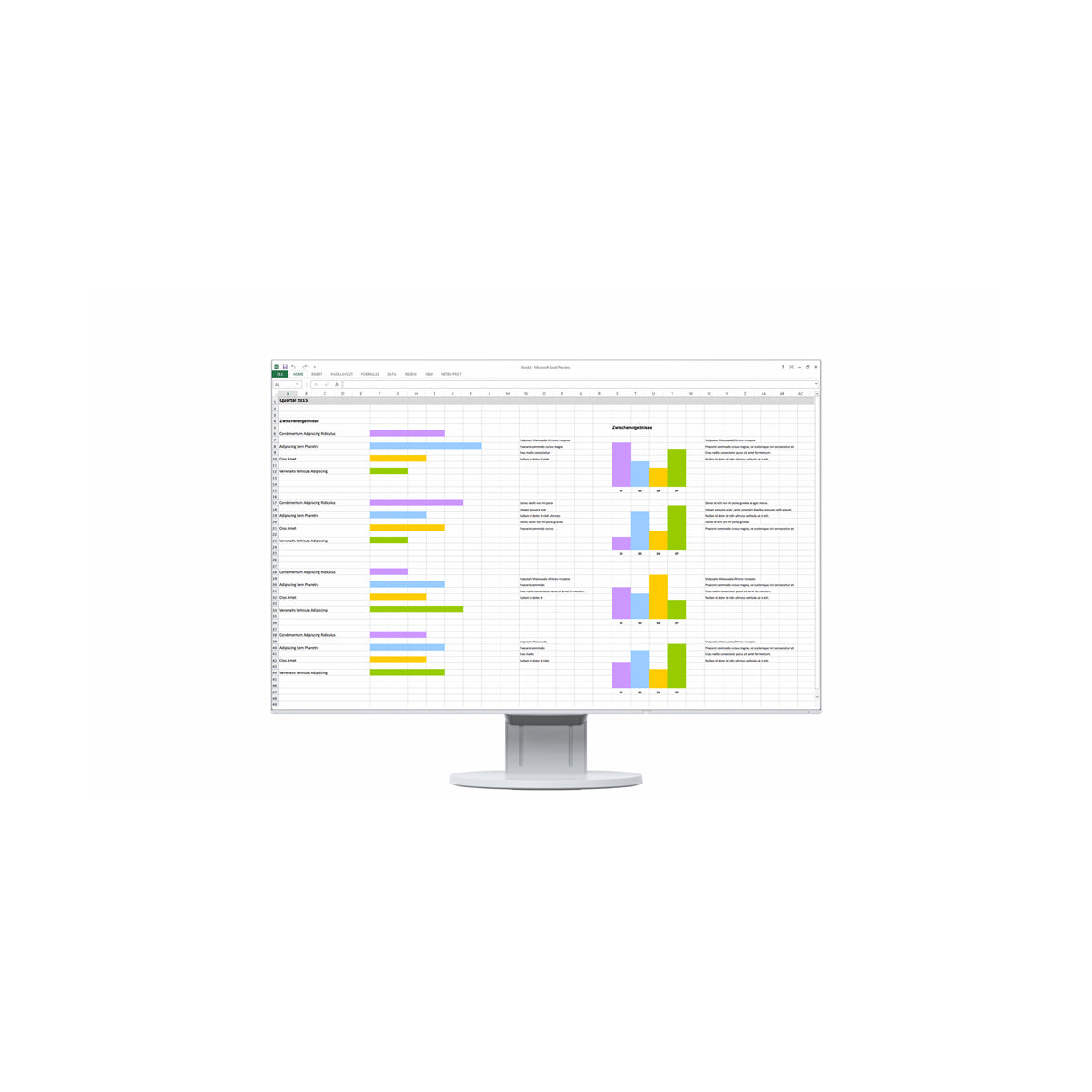 EIZO FlexScan Ultra-Slim-Monitor 24” Bianco - EV2456-WT