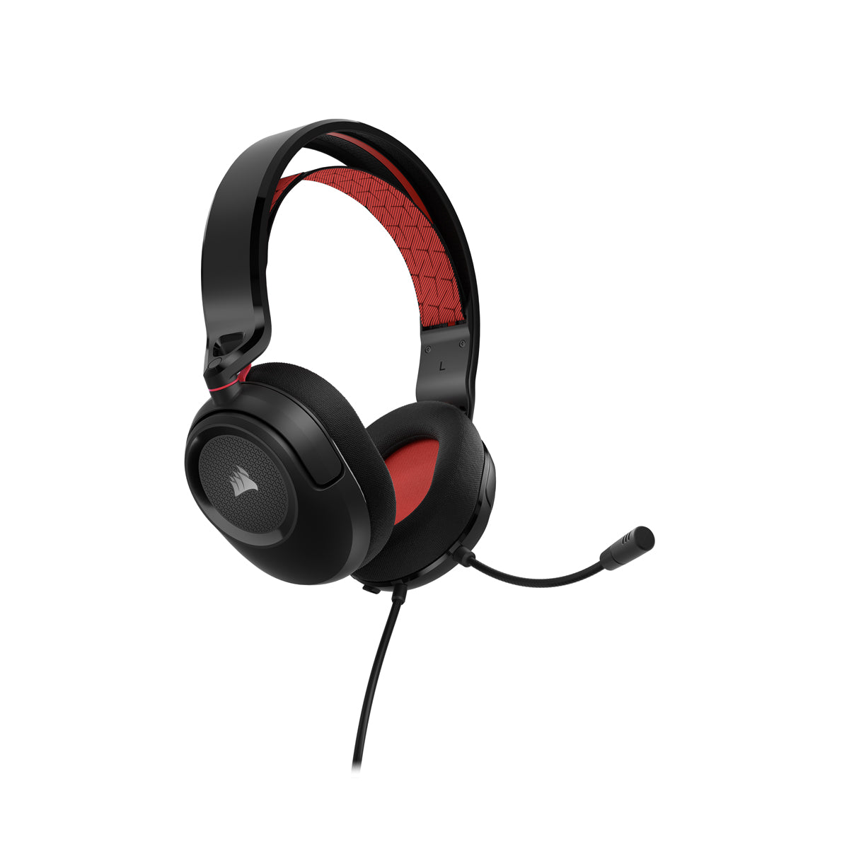 Corsair HS35 v2 Headset, Red