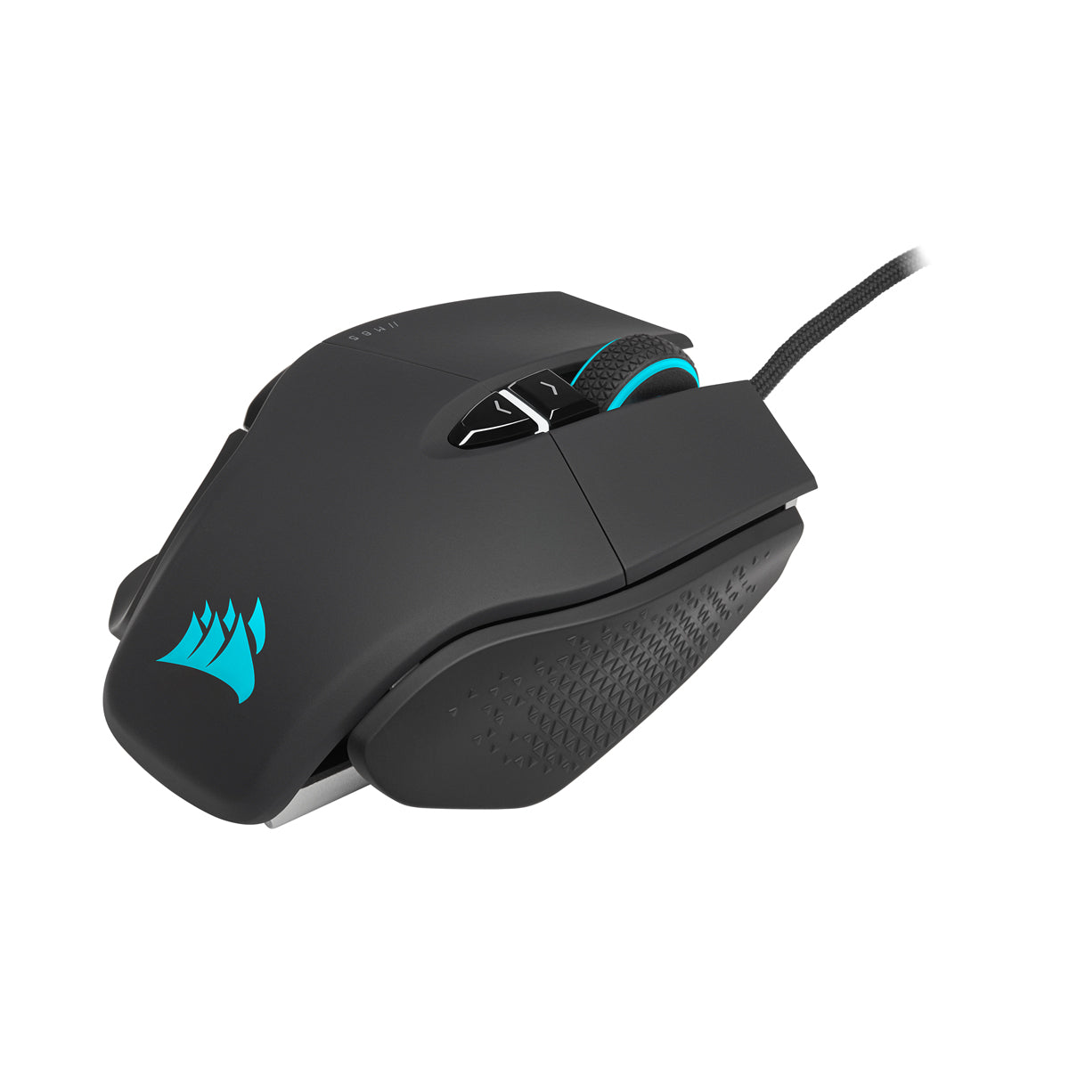 CORSAIR M65 RGB ULTRA Gaming Mouse, Backlit RGB LED, Optical, Silver ALU, Black