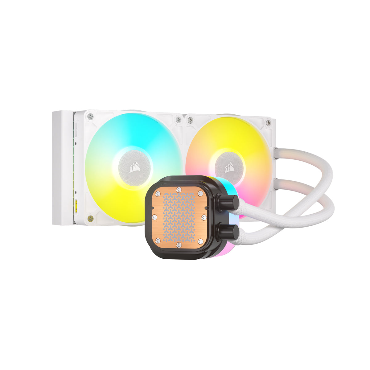 CORSAIR iCUE LINK TITAN 240 RX RGB White AIO, 240mm Radiator, Liquid CPU Cooler