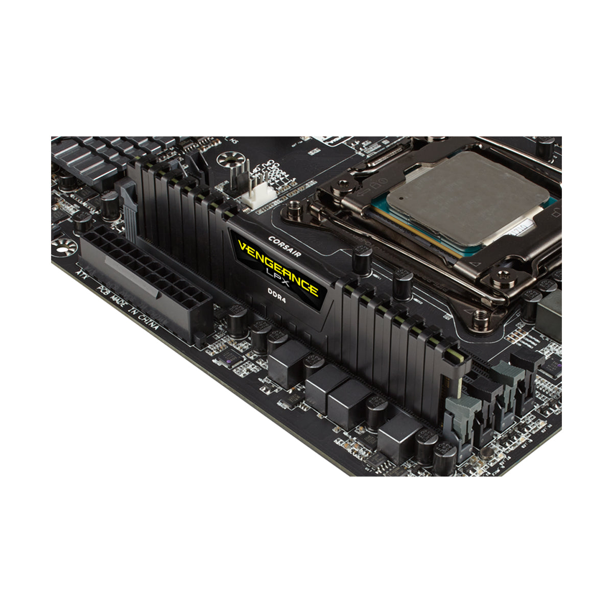 CORSAIR VENGEANCE LPX 16GB (2x8GB) DDR4 3200 (PC4-25600) C16 1.35V Desktop Memory - Black