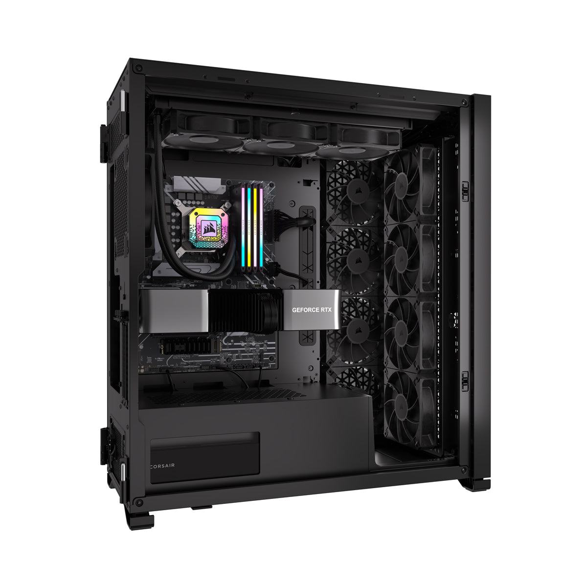 CORSAIR RS Series, RS120 MAX, 120mm Fan, Triple Pack
