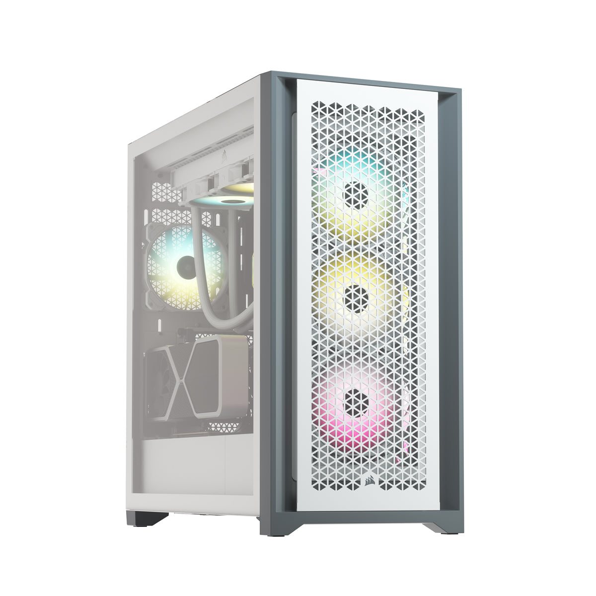 5000D AIRFLOW Tempered Glass Mid-Tower, White