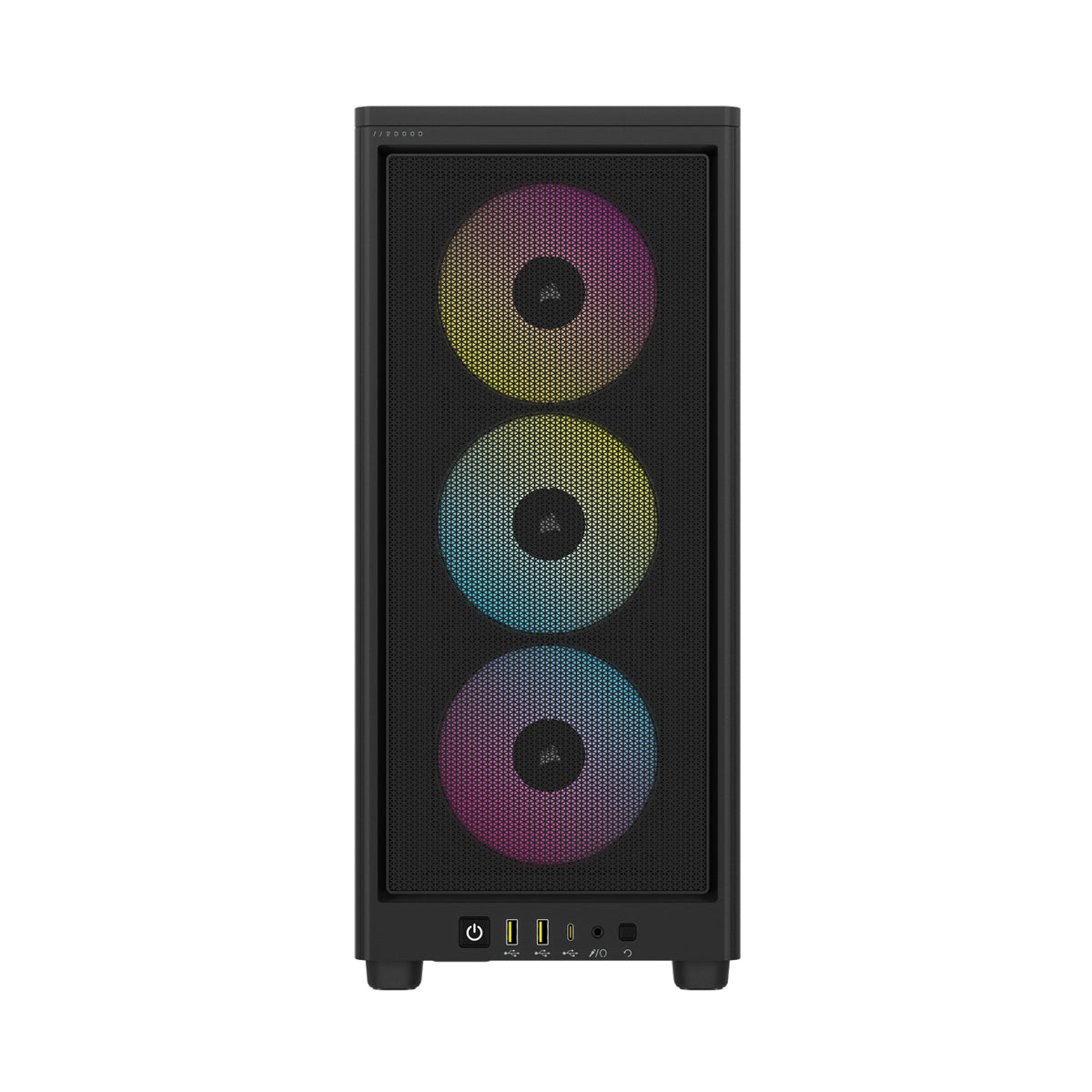 CORSAIR iCUE 2000D RGB AIRFLOW Mini-ITX Case, Black