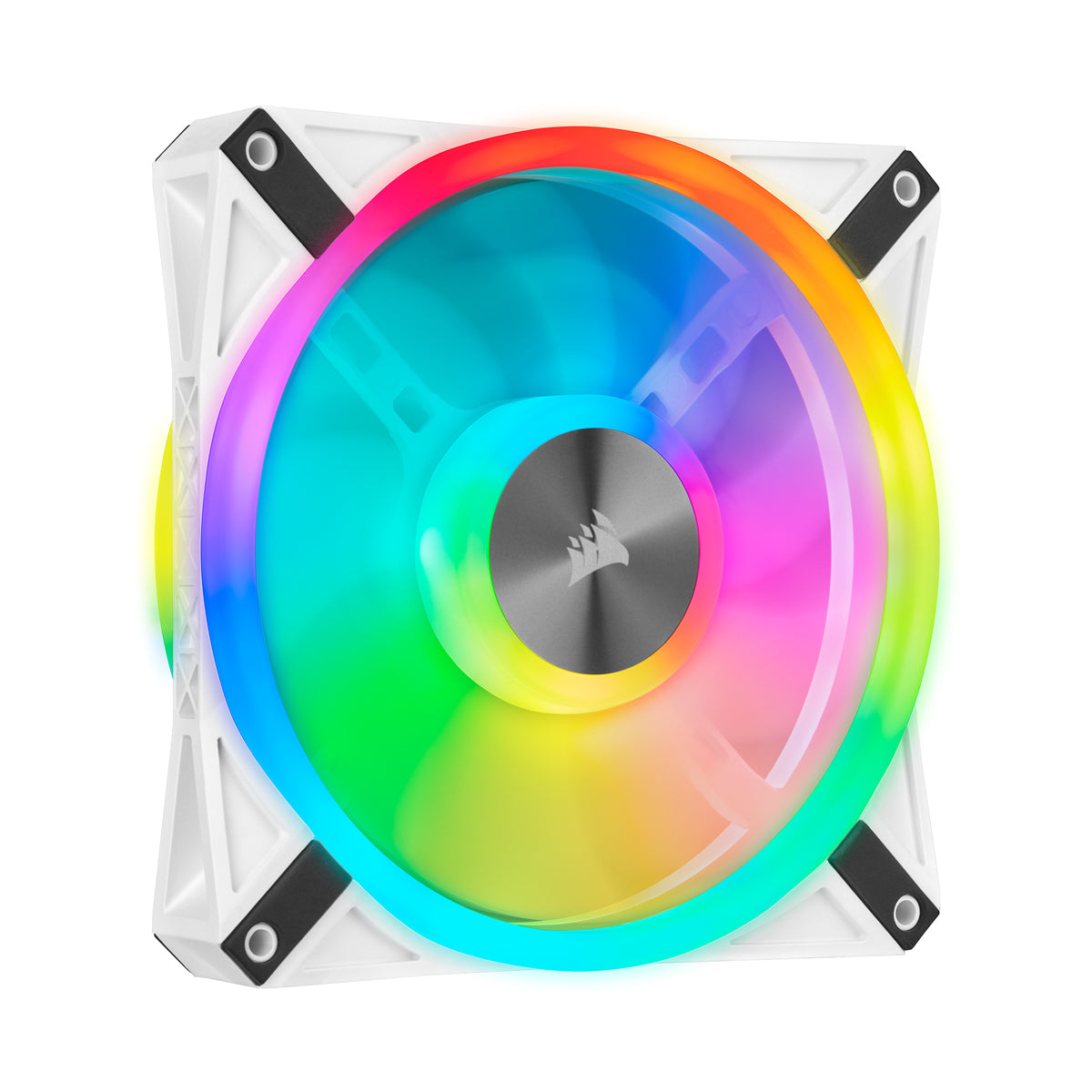 CORSAIR QL140 RGB White Double